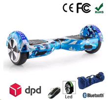 Load image into Gallery viewer, 6.5 inch hoverboard camouflage with led strip