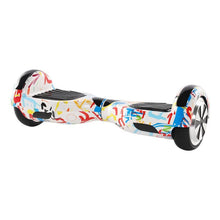 Load image into Gallery viewer, 6.5 inch hoverboard graffiti white with led strip