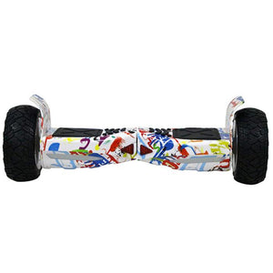 8.5  Off Road Hoverboard Hummer all terrain- Smart Balance Wheel (Graffiti White)