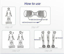 Load image into Gallery viewer, 6.5 inch hoverboard graffiti with led strip
