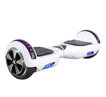 Load image into Gallery viewer, 6.5 Inch Plum Hoverboard (White) With LED Strip
