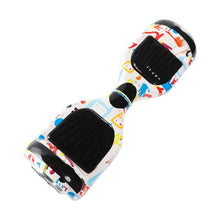 Load image into Gallery viewer, 6.5 inch hoverboard graffiti white with led strip