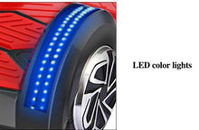 Load image into Gallery viewer, 8  Lamborghini Hoverboard With Bluetooth - Smart Balance Wheel (BLACK RED)