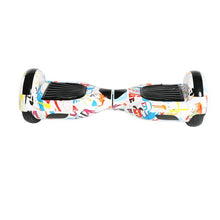 Load image into Gallery viewer, 6.5 inch hoverboard graffiti white with led strip