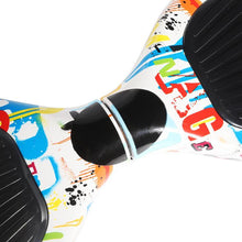 Load image into Gallery viewer, 6.5 inch hoverboard graffiti white with led strip