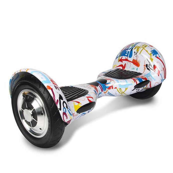 10  GRAFFITI Hoverboard - Smart Balance Wheel ( WHITE)