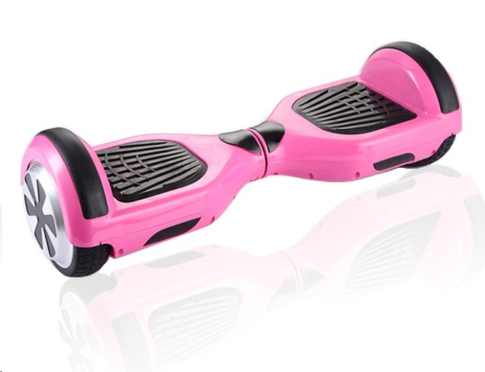 6.5 inch Hoverboard Pink with led strip