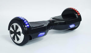 6.5 Inch Plum Hoverboard (Black) With LED Strip
