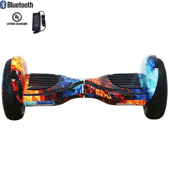 10 inch gallop hoverboard flame blue