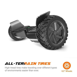 8.5  Off Road Hoverboard Hummer all terrain- Smart Balance Wheel (Black Gray)