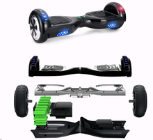 Load image into Gallery viewer, 6.5 Inch Plum Hoverboard (Black) With LED Strip