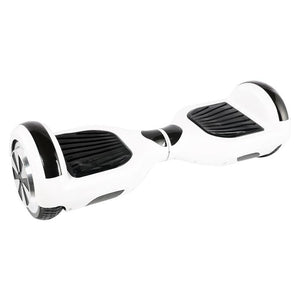 6.5 Inch Plum Hoverboard (White) With LED Strip